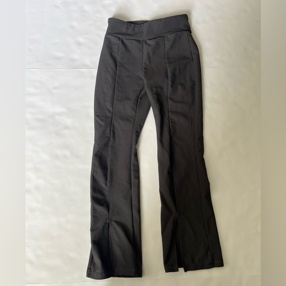 OLD NAVY High-Waisted PowerSoft Flared Split-Hem Performance Leggings Girls 8/M - Picture 2 of 10